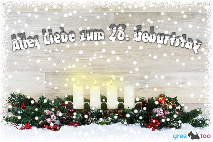 Alles Liebe Zum 28 Geburtstag