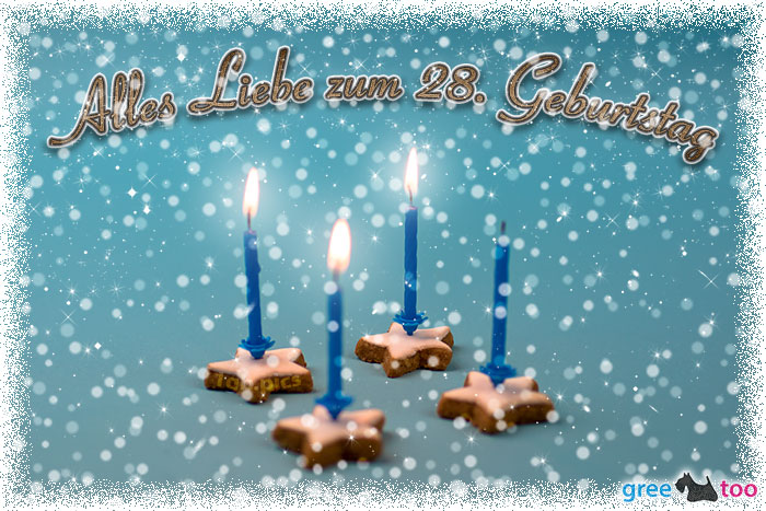 Alles Liebe Zum 28 Geburtstag Bild - 1gb.pics