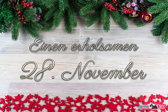 Erholsamen 28 November