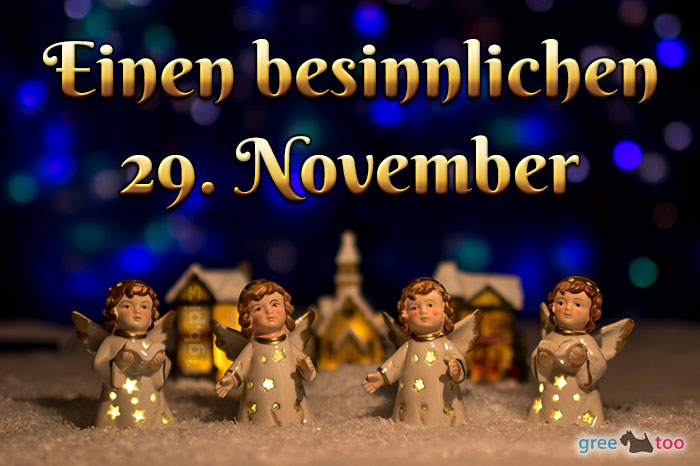 Besinnlichen 29 November