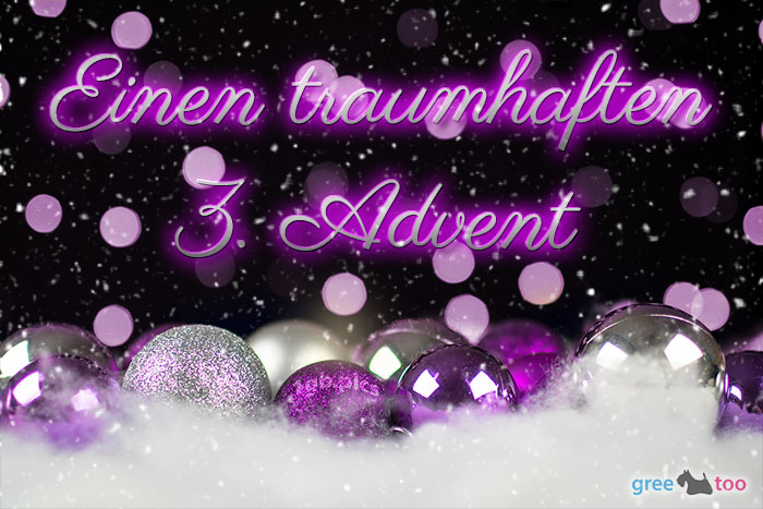 Traumhaften 3 Advent