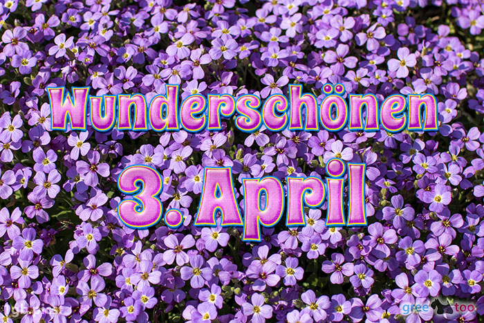 Wunderschoenen 3 April Bild - 1gb.pics