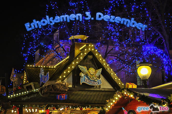 Weihnachtsmarkt Erholsamen 3 Dezember