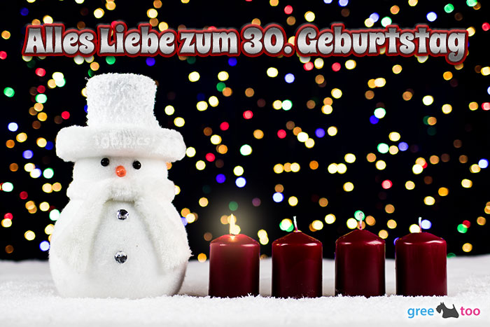 Alles Liebe Zum 30 Geburtstag Bild - 1gb.pics