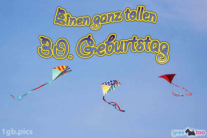 Drachen Einen Ganz Tollen 30 Geburtstag