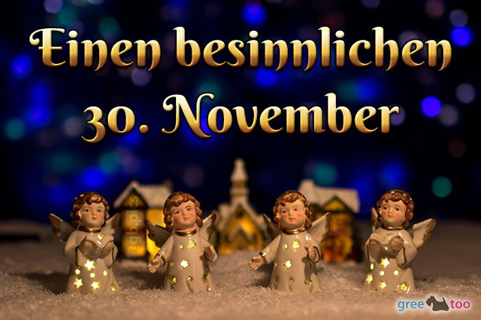 Besinnlichen 30 November