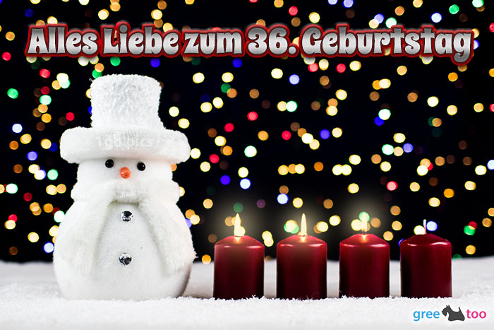 Alles Liebe Zum 36 Geburtstag Bild - 1gb.pics