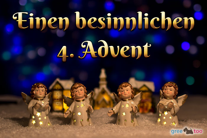 Besinnlichen 4 Advent