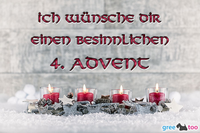 Adventskerzen 4 Besinnlichen 4 Advent