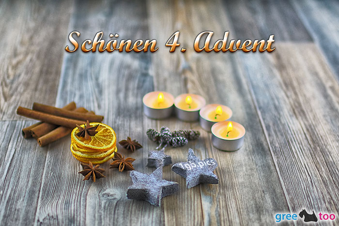 Advents Teelicht 4 Schoenen 4 Advent