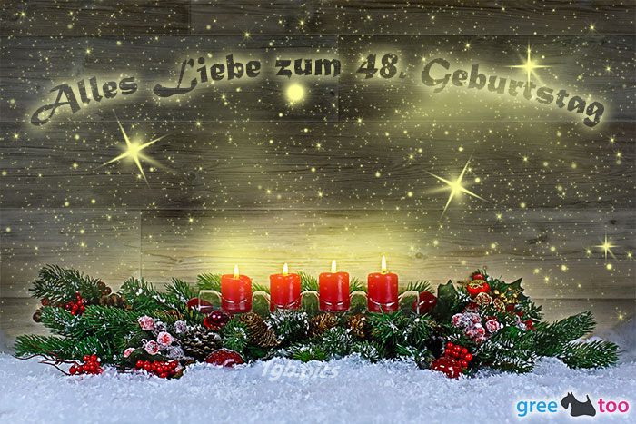 Alles Liebe Zum 48 Geburtstag Bild - 1gb.pics