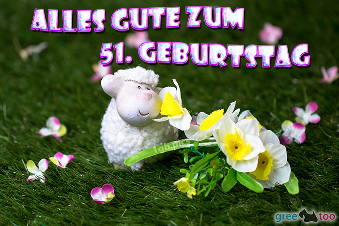 Alles Gute 51 Geburtstag Bild - 1gb.pics
