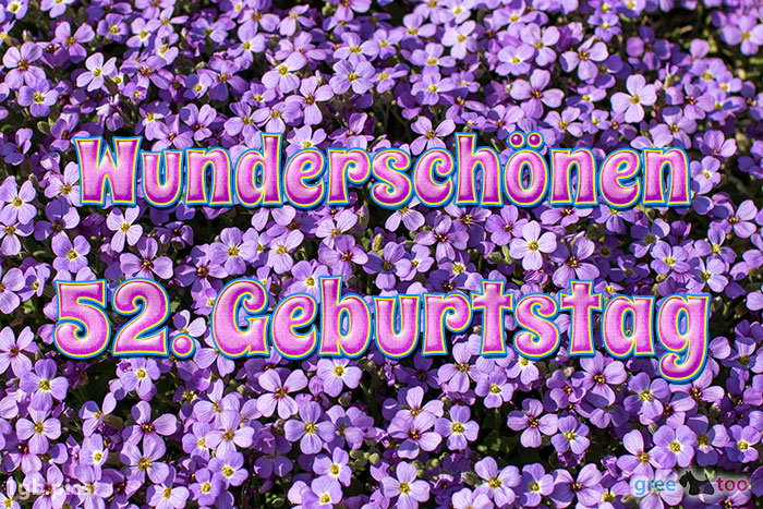 Wunderschoenen 52 Geburtstag Bild - 1gb.pics