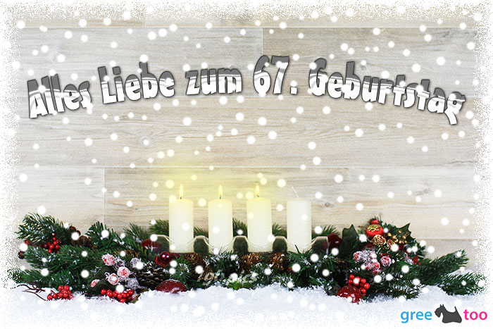 Alles Liebe Zum 67 Geburtstag