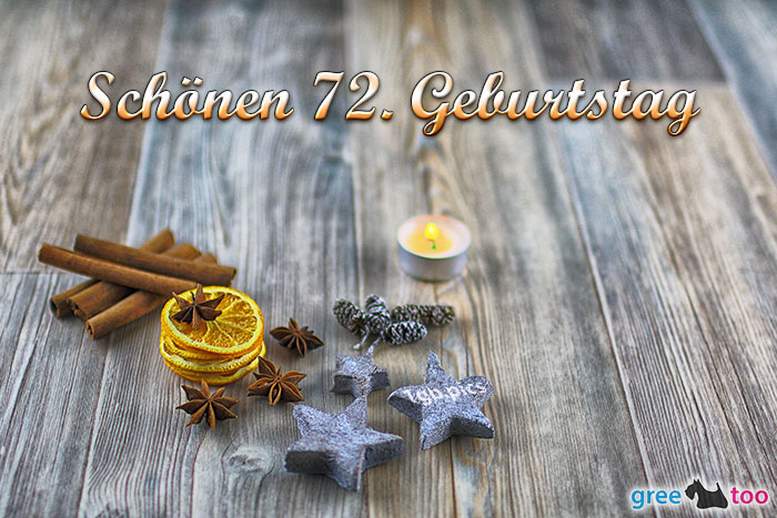 Advents Teelicht 1 Schoenen 72 Geburtstag