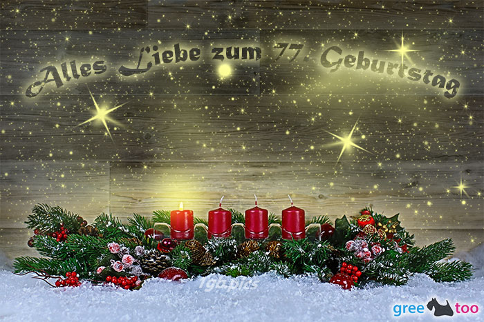 Alles Liebe Zum 77 Geburtstag