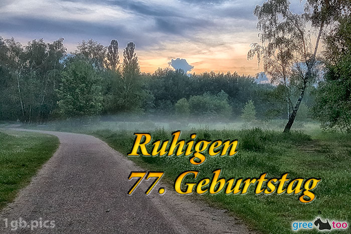 Nebel Ruhigen 77 Geburtstag Bild - 1gb.pics