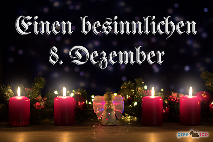 Besinnlichen 8 Dezember