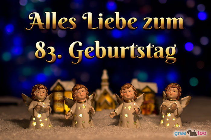 Alles Liebe 83 Geburtstag