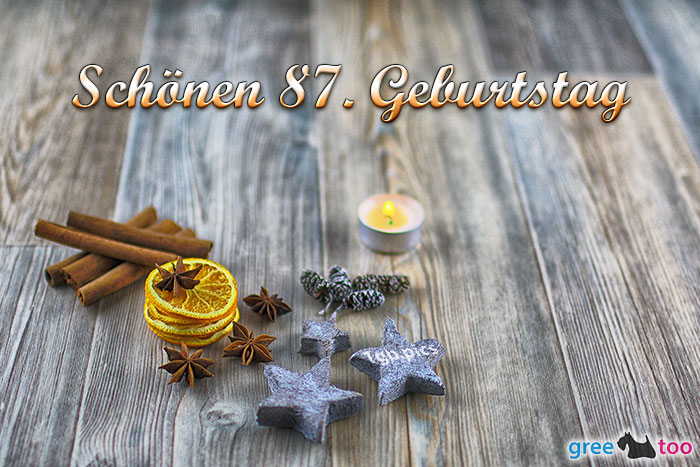 Advents Teelicht 1 Schoenen 87 Geburtstag