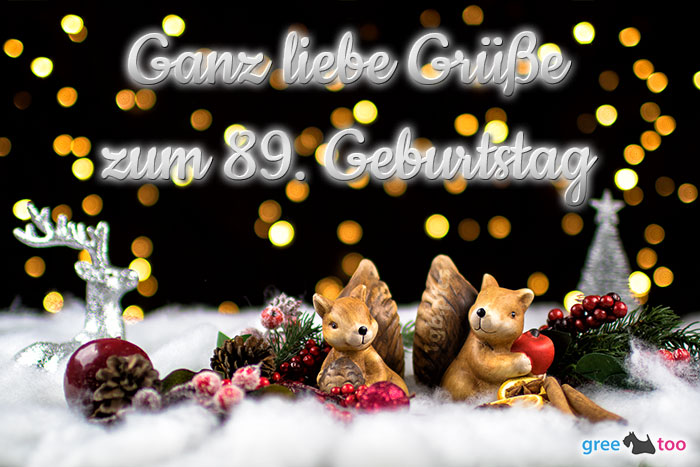 Zum 89 Geburtstag