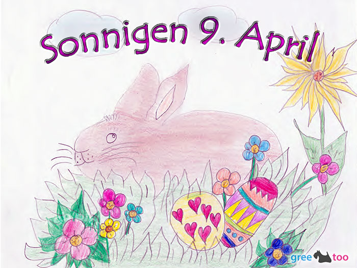 Sonnigen 9 April