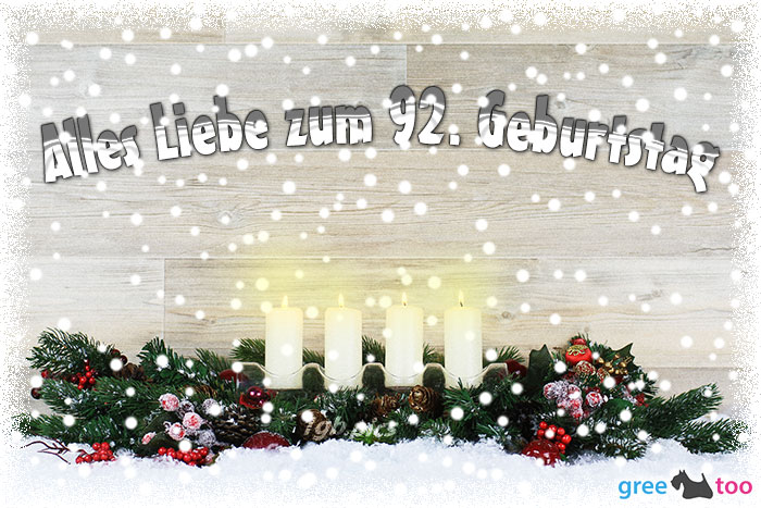 Alles Liebe Zum 92 Geburtstag
