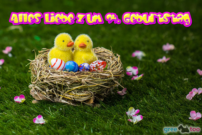 Alles Liebe 94 Geburtstag Bild - 1gb.pics