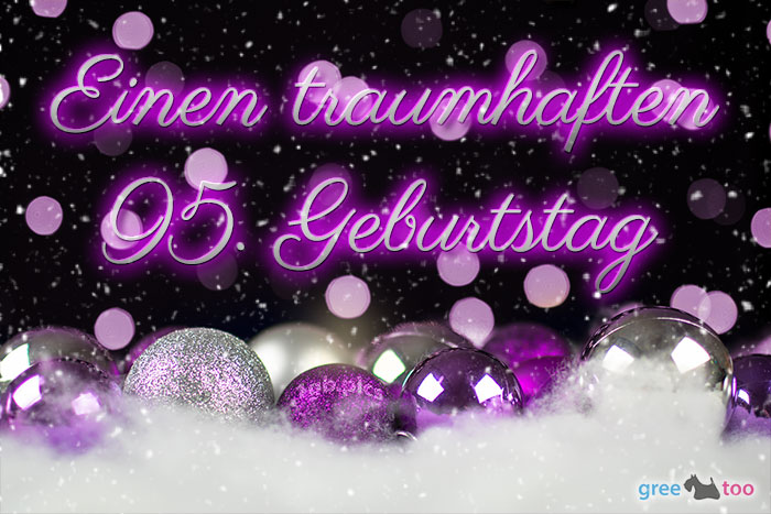 Traumhaften 95 Geburtstag