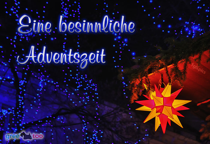 Stern Lichter Besinnliche Adventszeit Bild - 1gb.pics