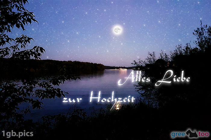 Alles Liebe zur Hochzeit von 1gbpics.com