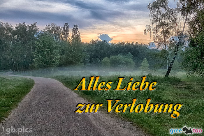 Nebel Alles Liebe Zur Verlobung