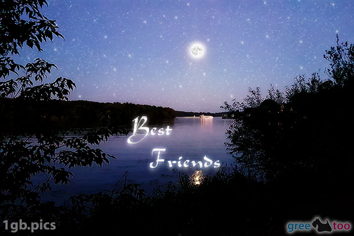 Mond Fluss Best Friends