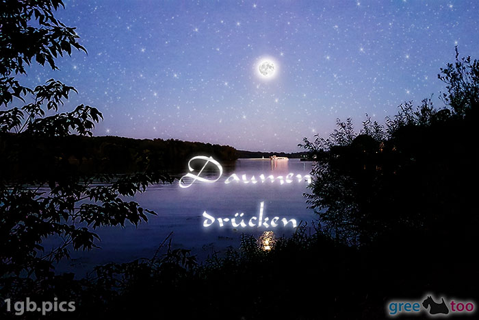 Mond Fluss Daumen Druecken Bild - 1gb.pics