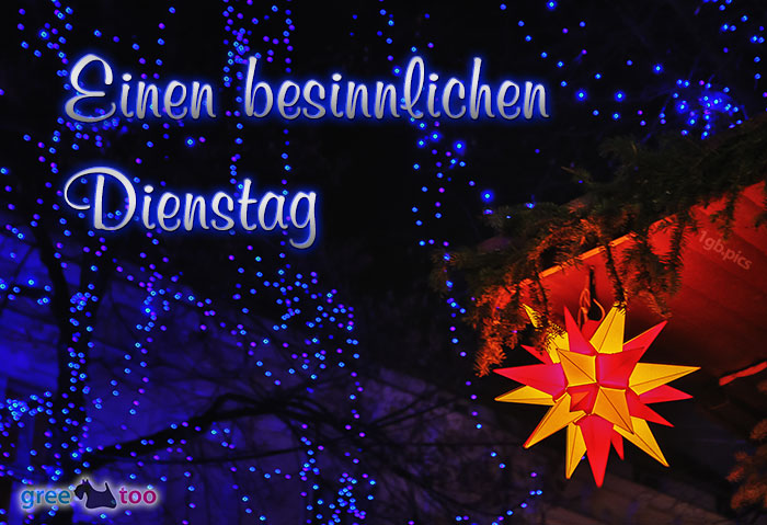 Stern Lichter Besinnlichen Dienstag