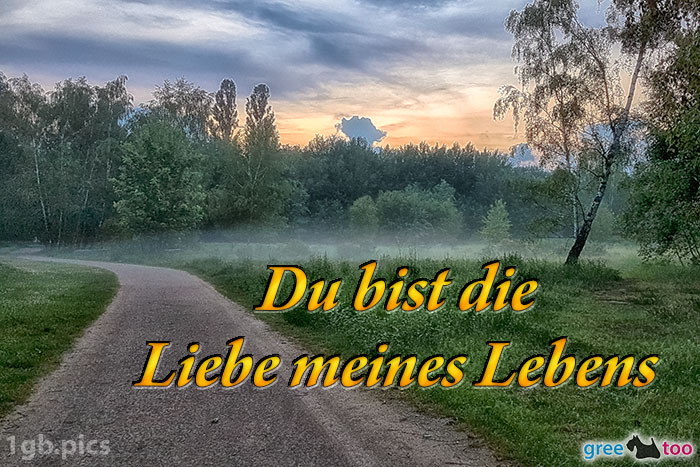 Du bist die Liebe meines Lebens von 1gbpics.com