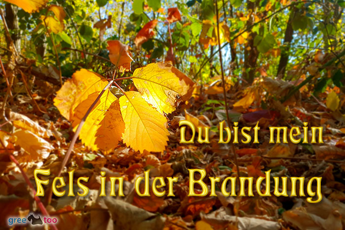 Du bist mein Fels in der Brandung von 1gbpics.com