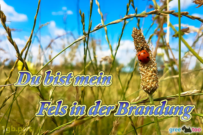 Du bist mein Fels in der Brandung von 1gbpics.com