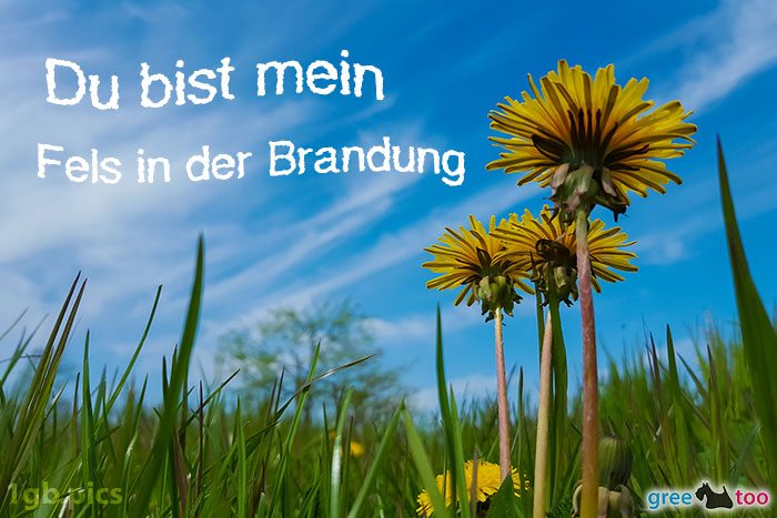 Du bist mein Fels in der Brandung von 1gbpics.com