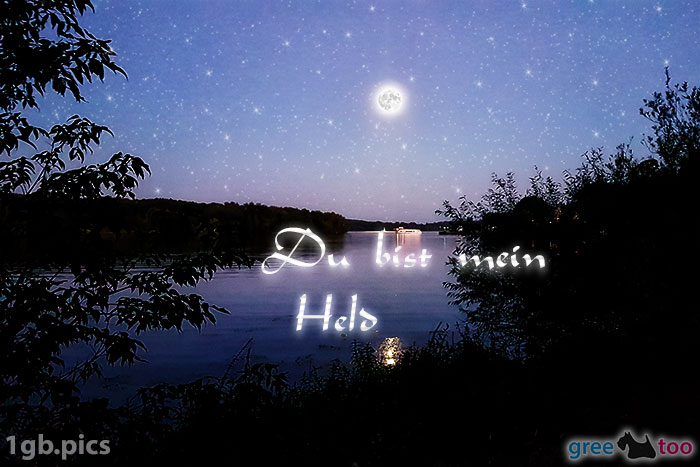 Mond Fluss Du Bist Mein Held