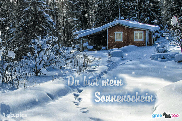 Verschneite Gruesse Du Bist Mein Sonnenschein Bild - 1gb.pics