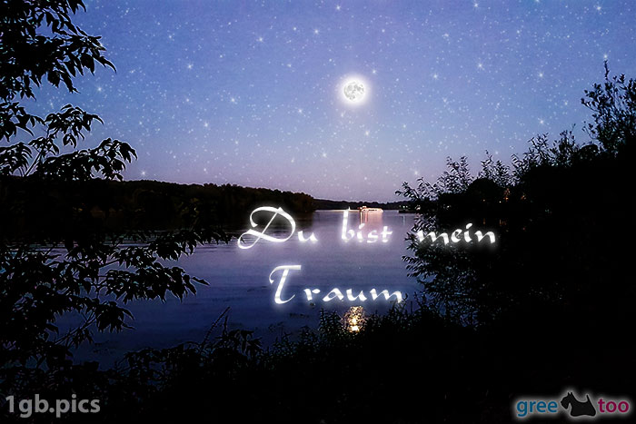 Mond Fluss Du Bist Mein Traum