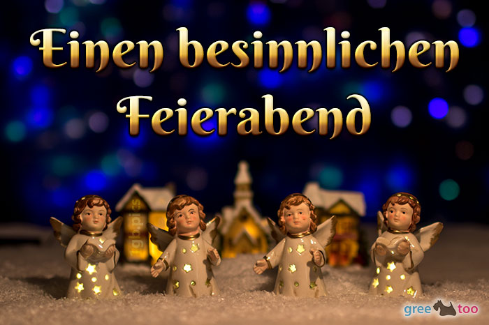 Besinnlichen Feierabend