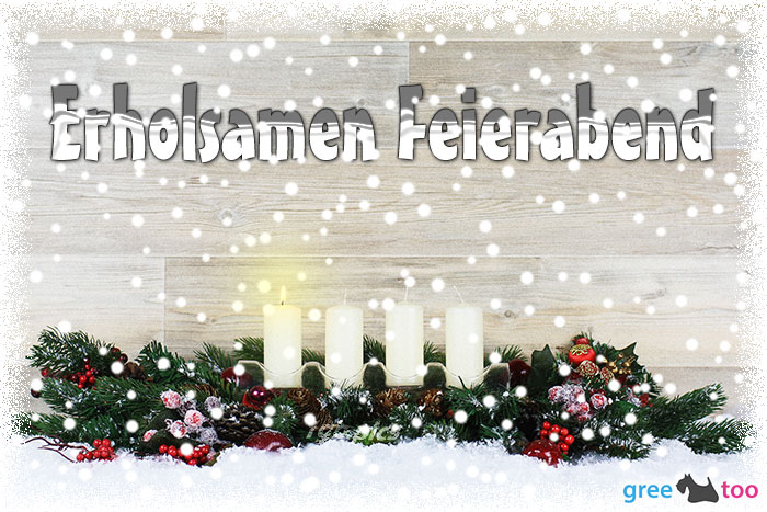 Erholsamen Feierabend