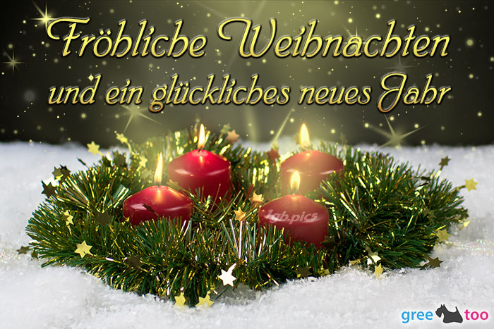 Fröhliche Weihnachten und ein glückliches neues Jahr von 1gbpics.com