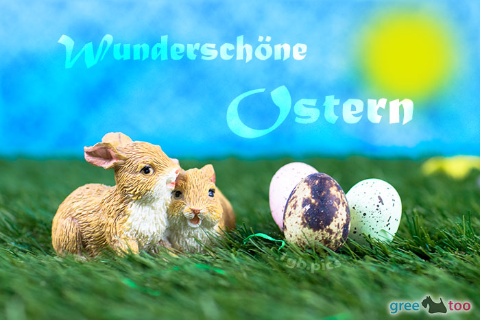 Wunderschoene Ostern Bild - 1gb.pics