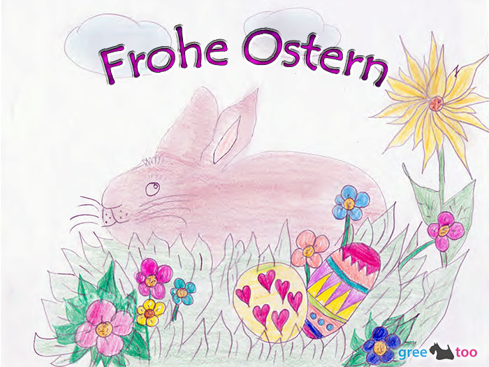 Frohe Ostern Bild - 1gb.pics