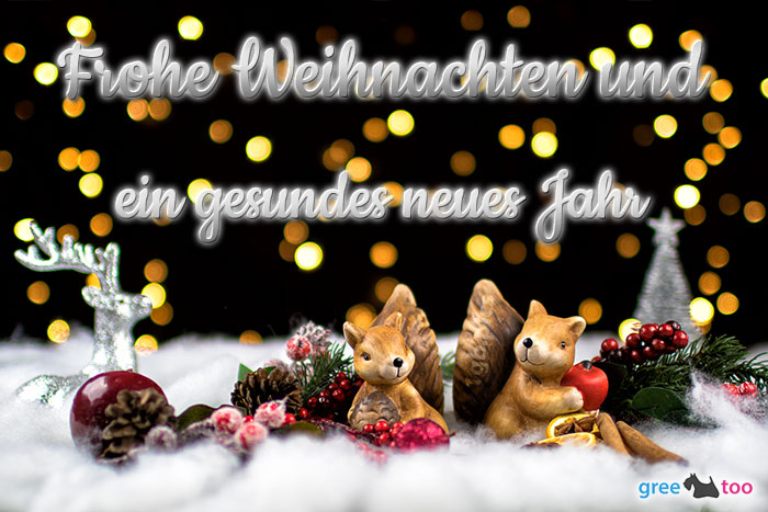 Frohe Weihnachten Gesundes Neues Jahr