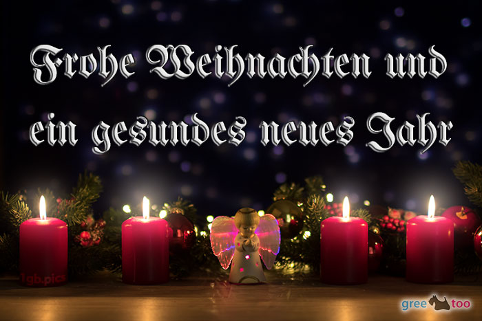 Frohe Weihnachten Gesundes Neues Jahr