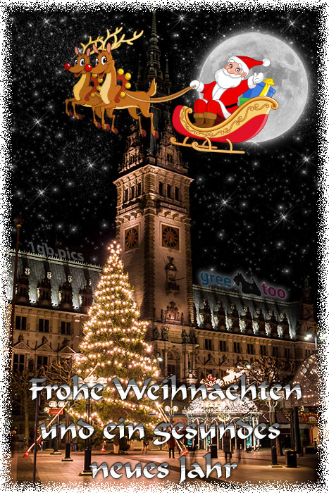 Frohe Weihnachten und ein gesundes neues Jahr von 1gbpics.com